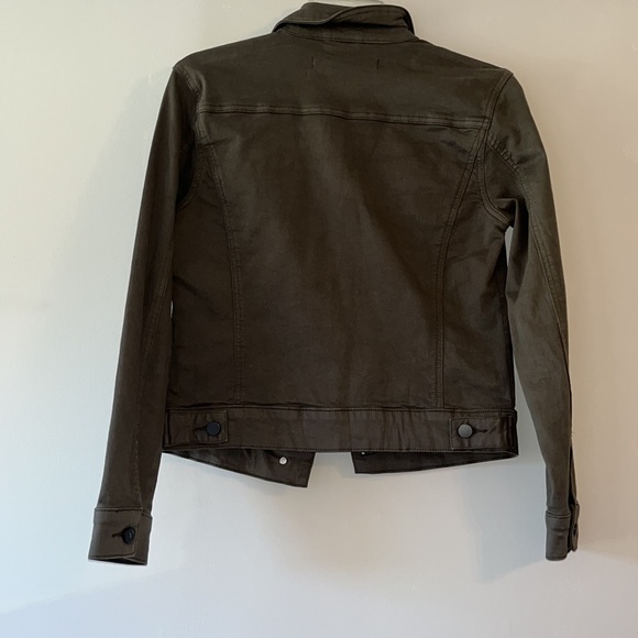 Green button up jacket - Picture 3 of 4